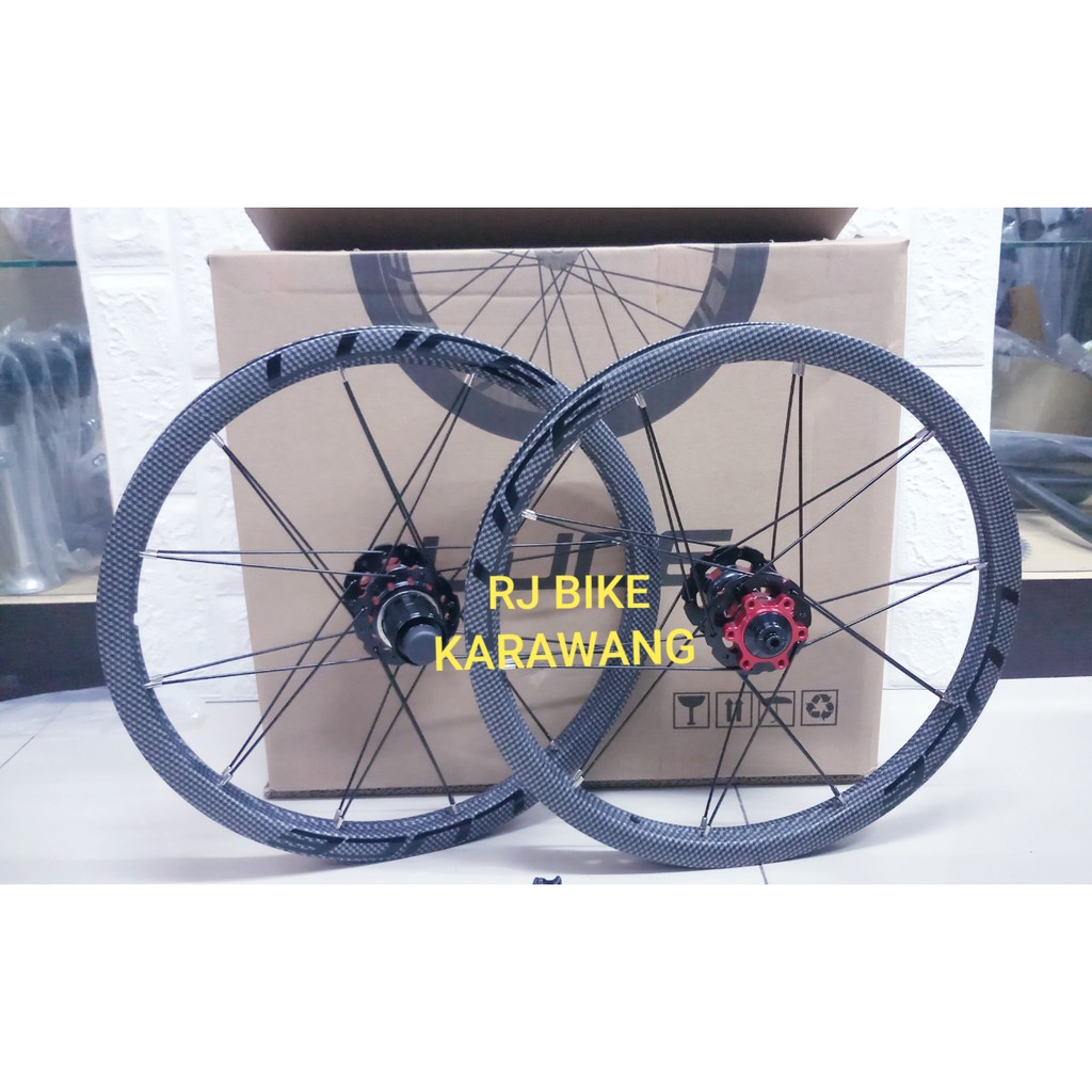 Wheelset Luce 16 349 Carbon Ws09 Disc Brake Jump Hole