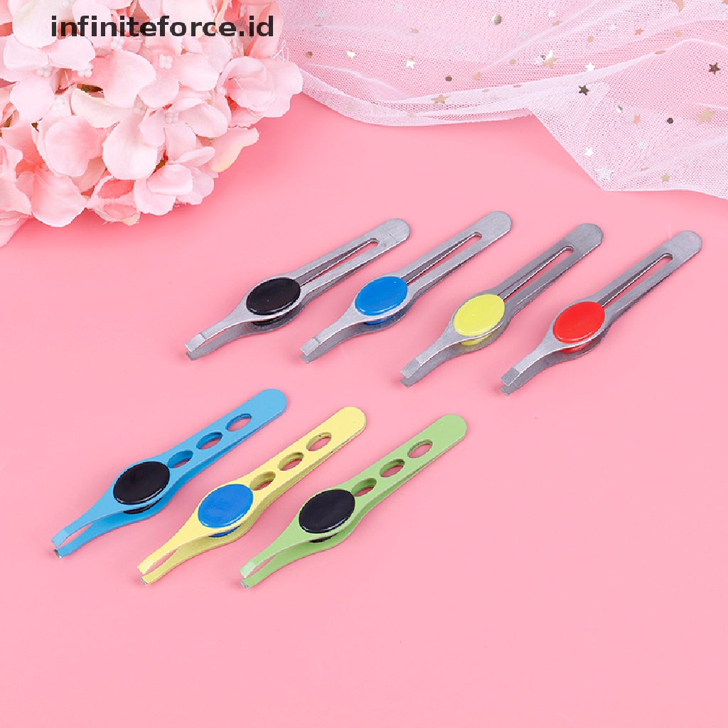 Infiniteforce.id Pinset Pencabut Alis Bahan Stainless Steel Untuk Wanita