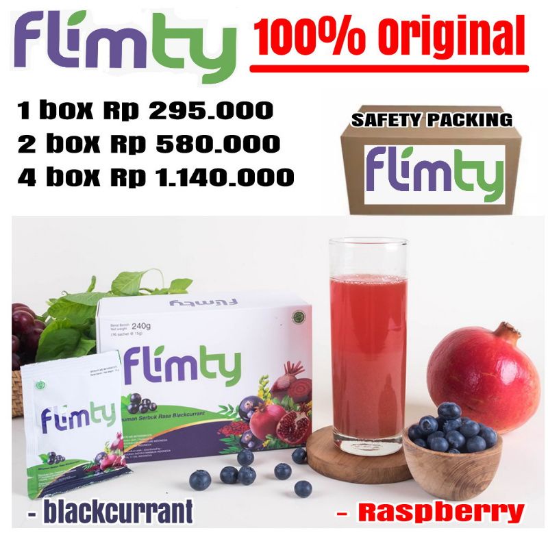 Flimty Pelangsing Obat Diet Flimty Fiber 100% Original