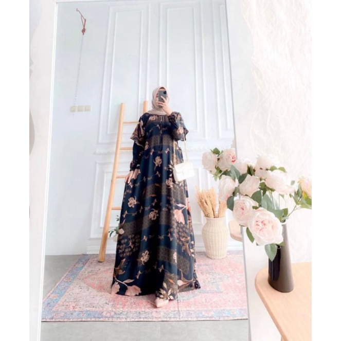 Bilqis Fashion Dress - Gamis Rayon | Gamis Sultan