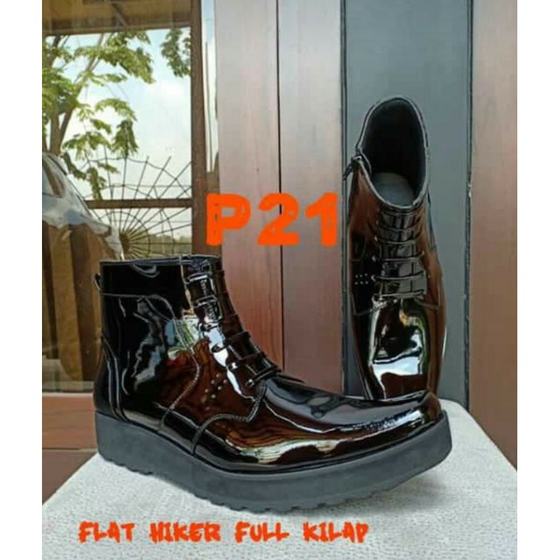 FLAT HIKER FULL KILAP SEPATU P21 SEPATU PRIA SEPATU POLRI