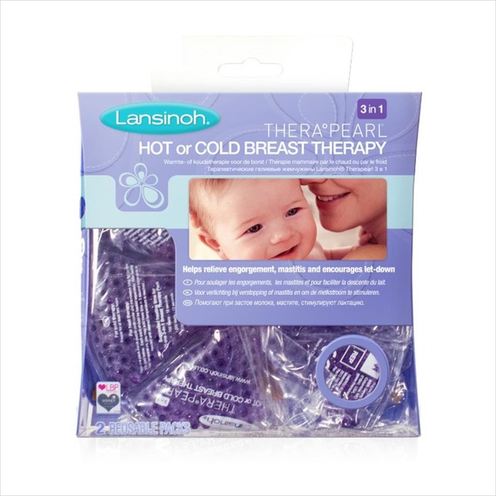 LANSINOH 3 in1 Breast Therapy Kompres Payudara Hot on Cold 2 Resuable pack