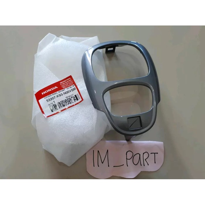 Ori AHM Cover Ring Spedo New Scoopy FI Esp 2017 Silver Tua 53207-K93-N00VSM