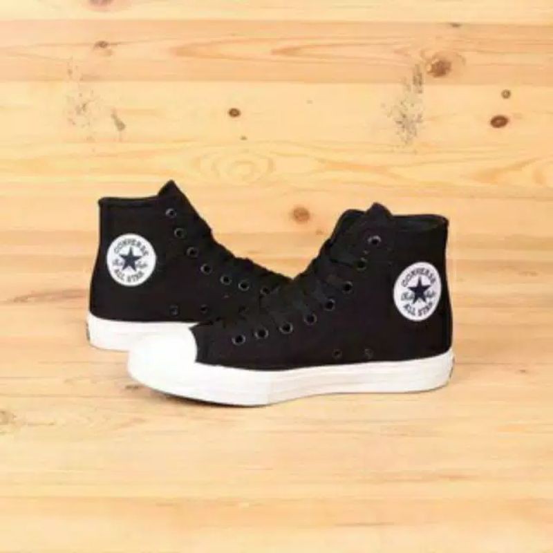 sepatu converse high/low chuk tailor hitam