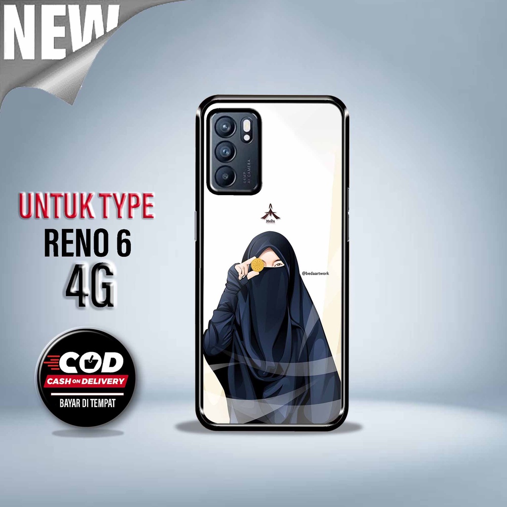 Case Oppo Reno 6 4G - Hardcase 2D Glossy Oppo Reno 6 4G - Fashion Case Oppo Reno 6 4G - Motif [ Fold