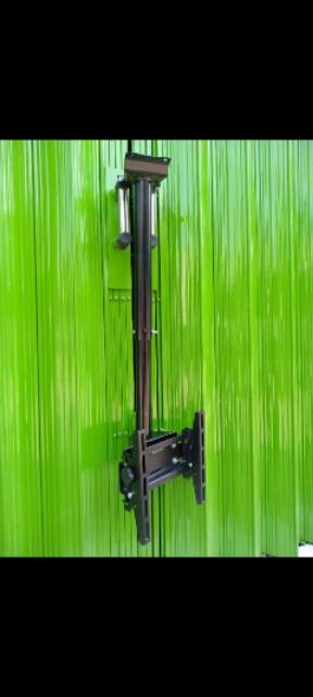 Bracket tv 43 40 32 24 inch waterpass gantung plafon kuat 60kg 1 meter