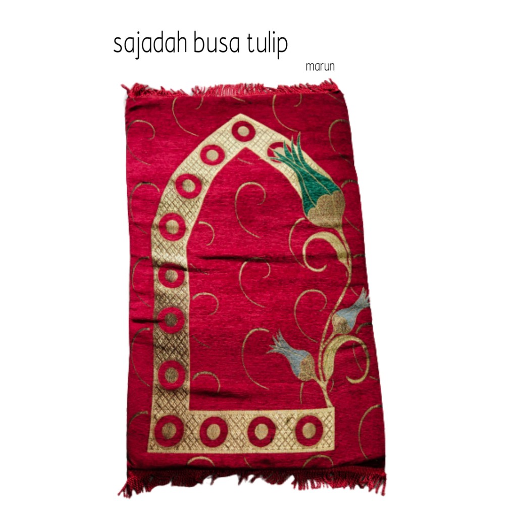 Sajadah busa tulip size 70 x 110 cm/ tebal 4-5 cm/ sajadah busa murah bisa bayar ditempat/COD