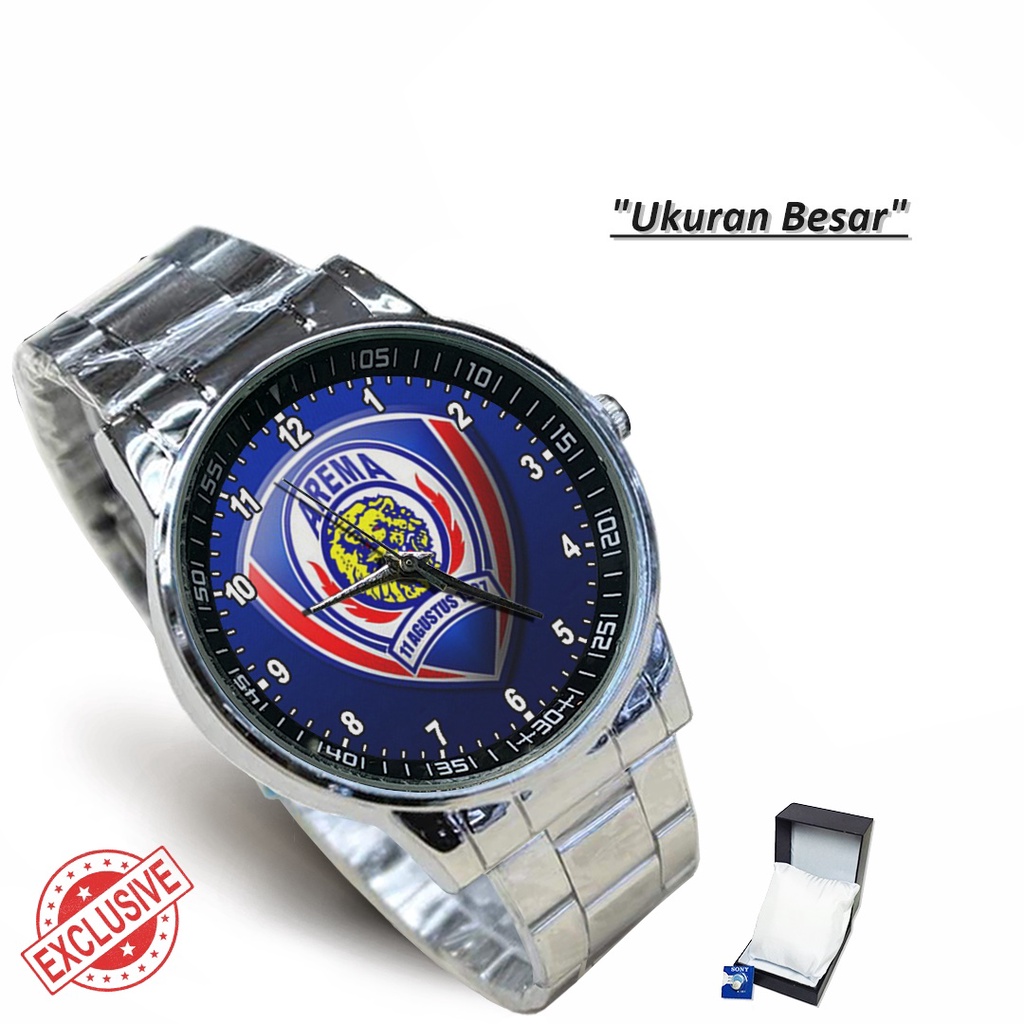 Jam Tangan Rantai Couple AREMA 11 AGUSTUS 1987 - 1 (Awesome)