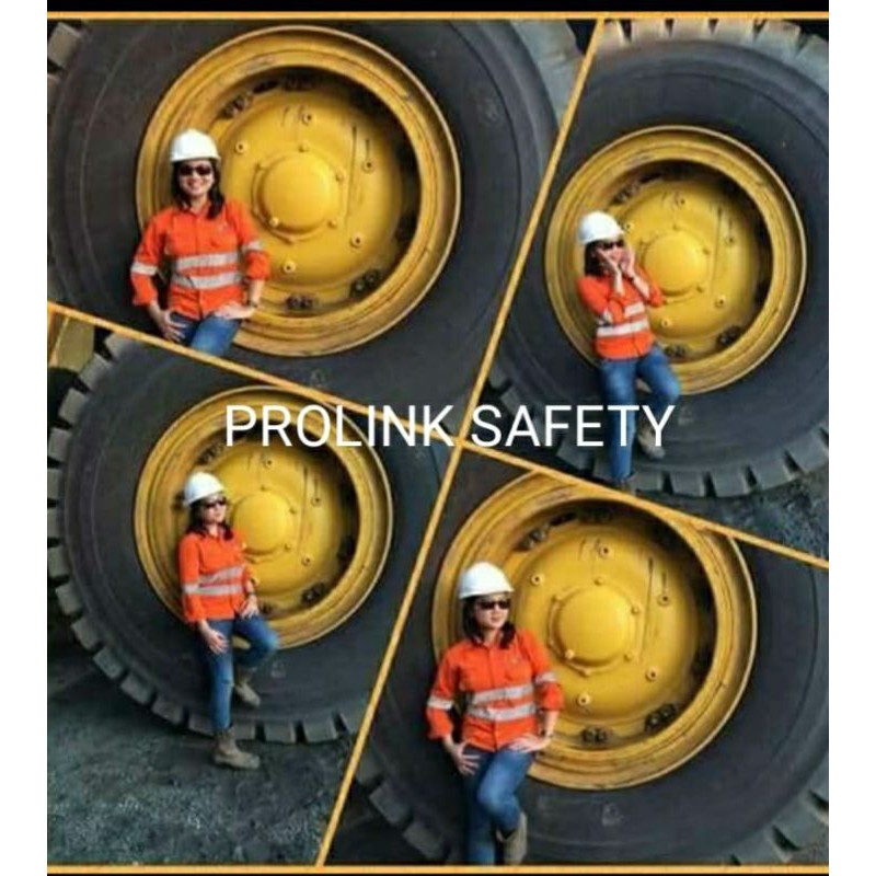 SERAGAM SAFETY BAJU PROYEK ORANYE SCOTLIGHT DOBLE 5CM