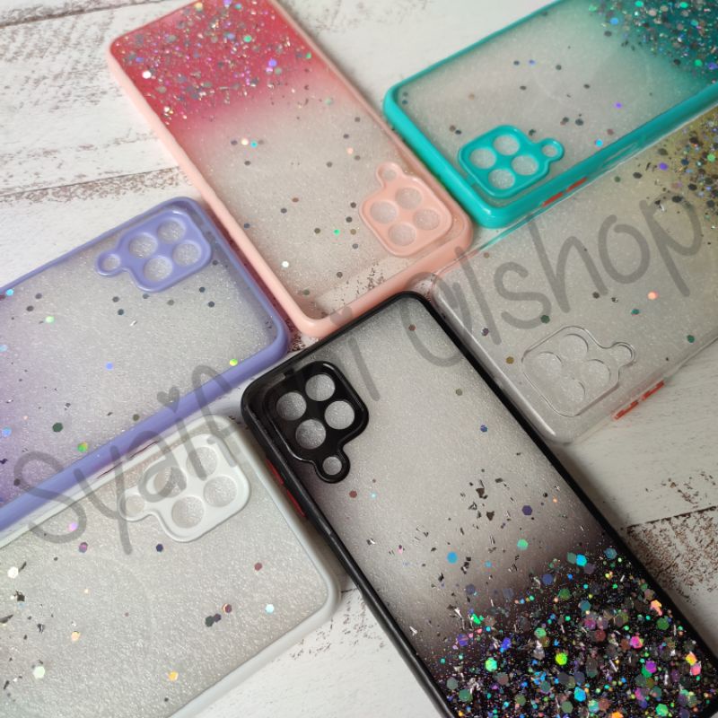 Case Glitter Samsung A22 (4G) / SM-A225F / SM-A225F/DS / SM-A225M / SM-A225M/DS Softcase Glitter Blink