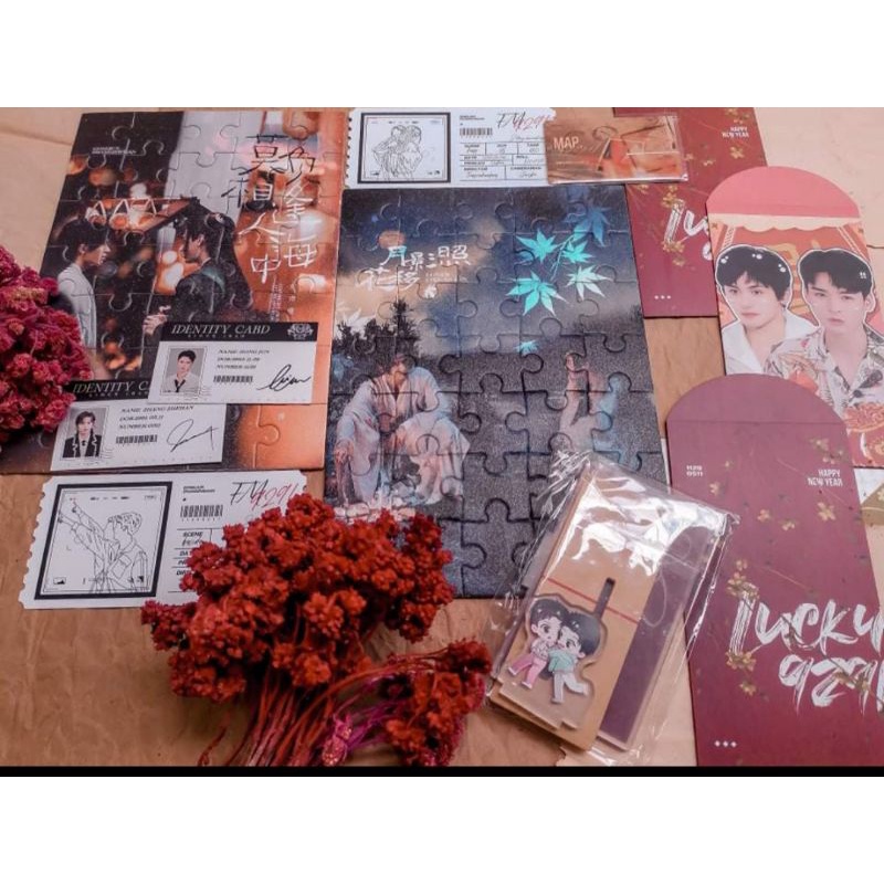 JunZhe Fan Merch by Meredian fansite Zhang Zhehan Gong Jun Word of Honor