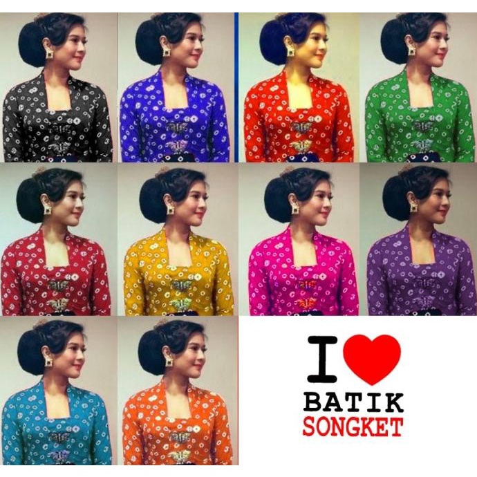 KATUN JUMPUTAN ANGKIN bahan kain batik baju dress palembang jawa Termurah
