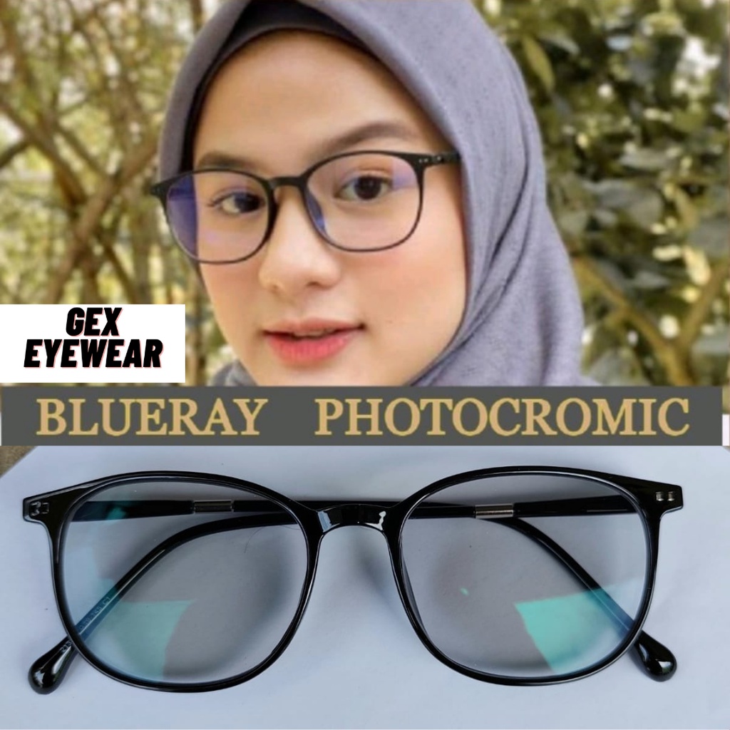 KACAMATA LENTUR (Anti Radiasi Photocromic Blueray Bluecromic) 2130 / bisa minus dan silinder / plus / progresif