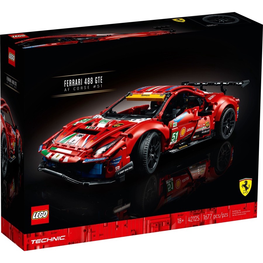 Toys Store -  LEGO Technic 42125 Ferrari 488 GTE