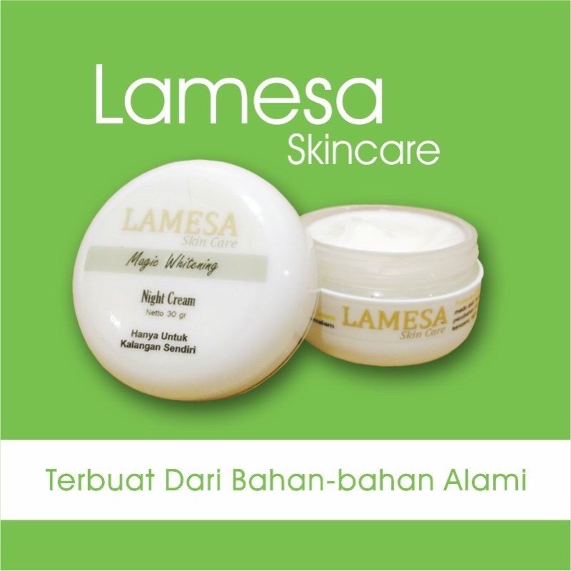 Lamesa Cream Pemutih Wajah Premium Aman buat Bumil dan Busui