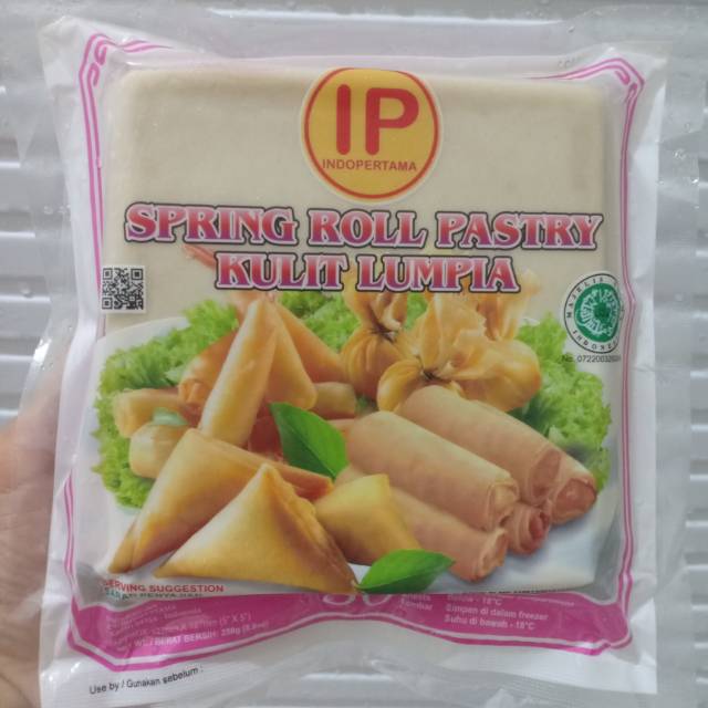 

Kulit Lumpia IndoPertama 127mmx127mm 50 lembar 250gram