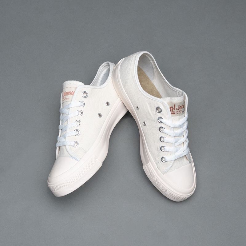 JOHNSON BASIC MILKY LOW Original 100% - jhonson - jonson / milky shoes