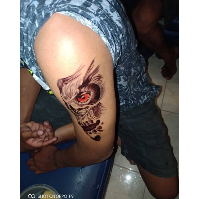 Tatto temporary Setengah Lengan kecil