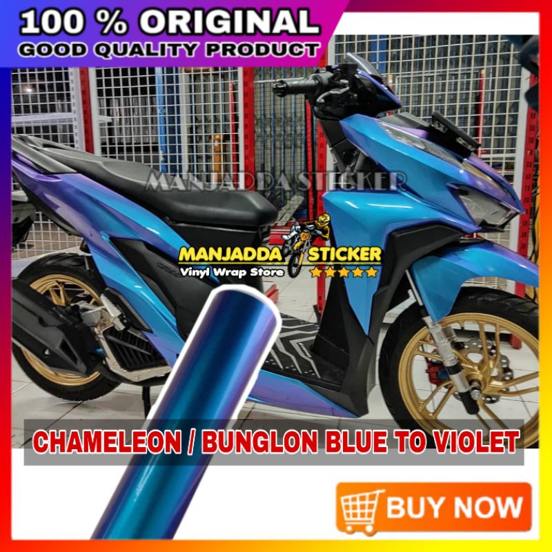 Sticker Bunglon Skotlet Motor Chameleon Super Premium Berkualitas