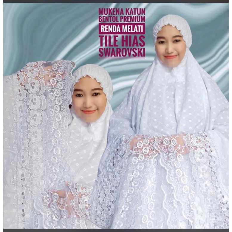 Mukena Katun Paris Bentol Terbaru