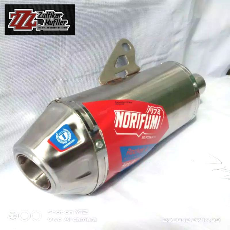 knalpot racing Norifumi roket4 boreup crf150 klx dtracker wr155