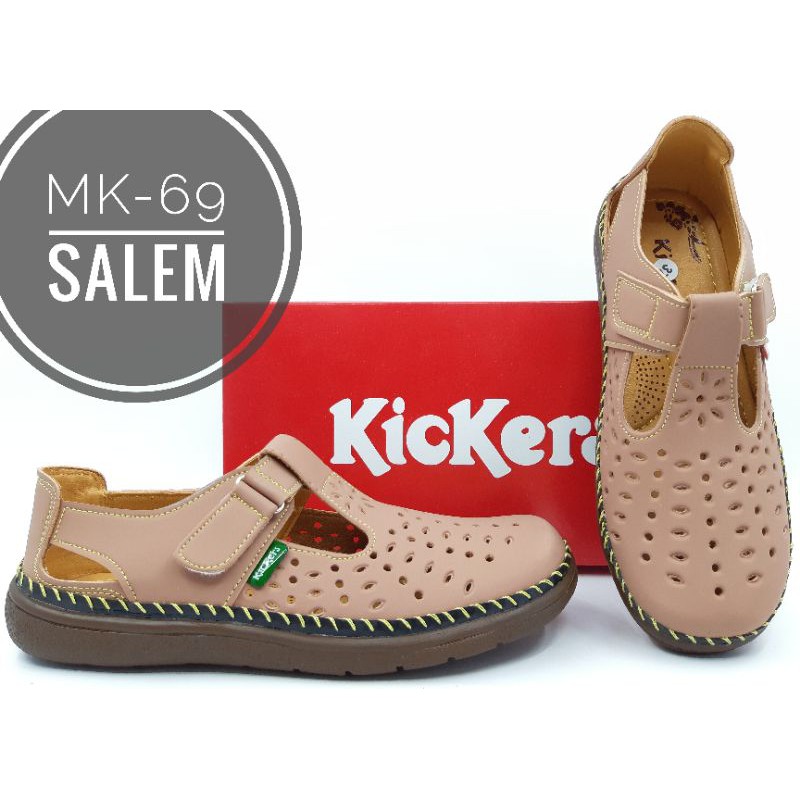 Sepatu Formal Wanita Kickers Flat Shoes Best Seller Kode MK-69