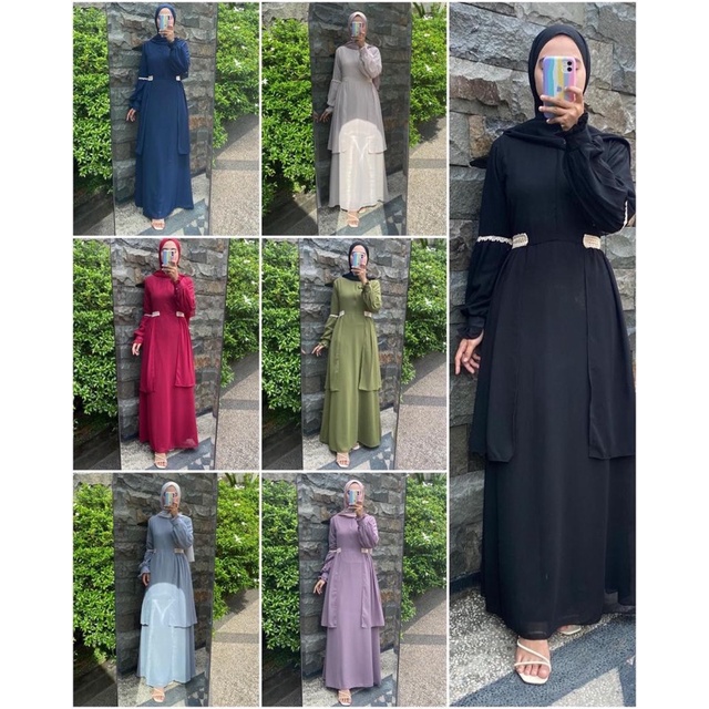 DRESS MUSLIM MALAYSIA NATALIE PREMIUM BUSUI