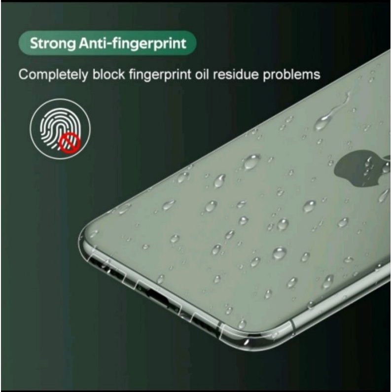 Iphone 11 11 Pro 11 Pro Max anti gores belakang back hydrogel matte plus bazel