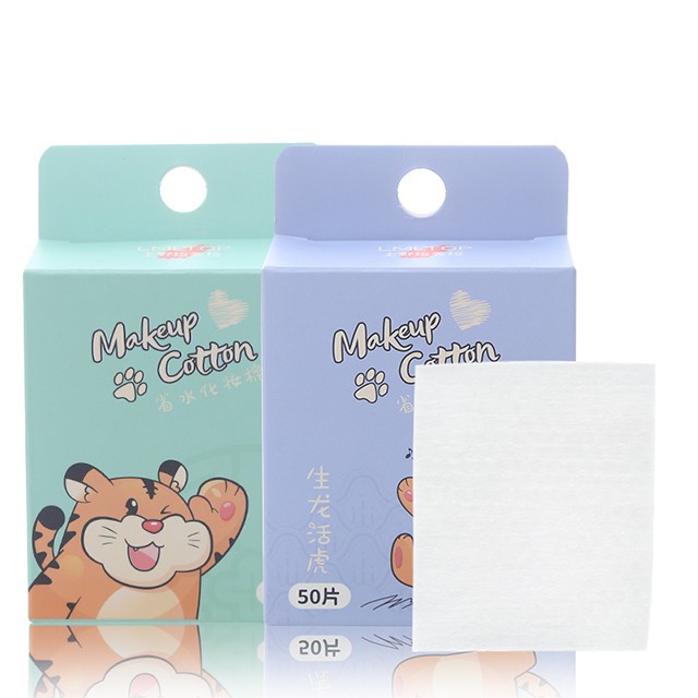 Kapas Toner Travel Pack Ultra Thin Cotton Pad Kapas Wajah Tipis Pembersih Kuku isi 50s dan 80s