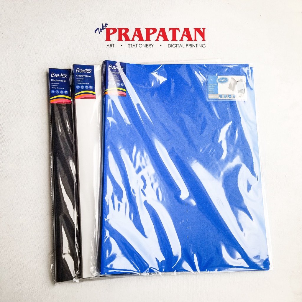 Bantex Display Book A3 20Pockets / Map Files