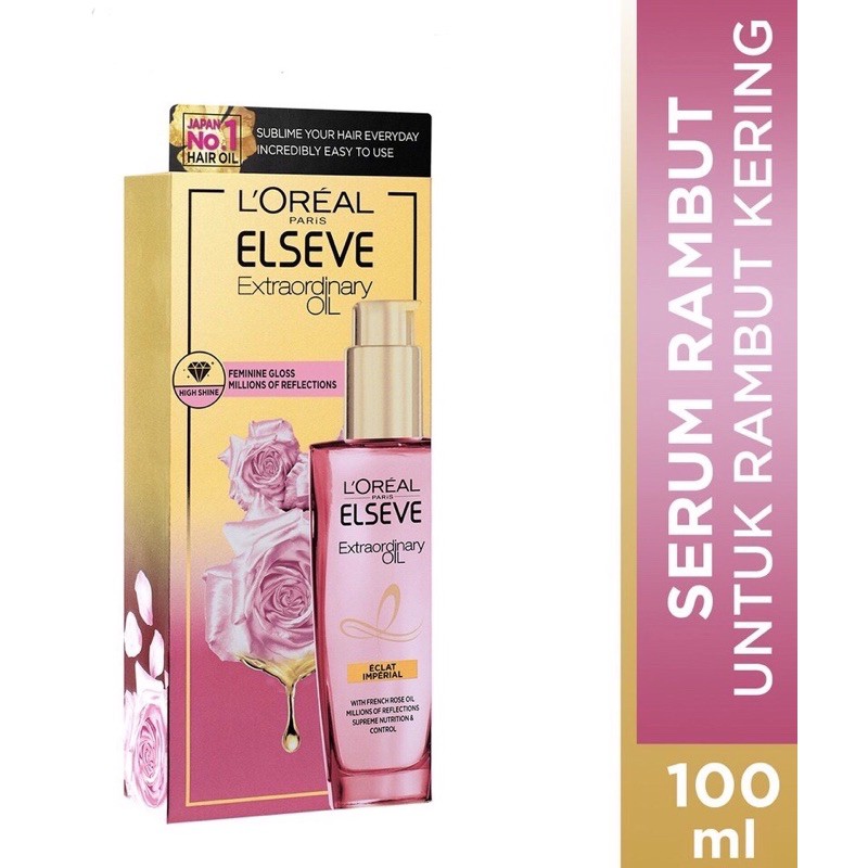 OliveShop ❤️ Loreal Extraordinary Oil Gold Pink Red Floral Jasmine Rose Lavender