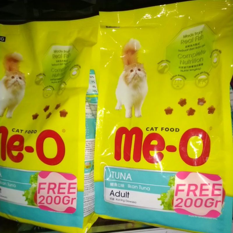 Me-O 1.1/1.2 kg Adult-Makanan Kucing Freshpack Meou