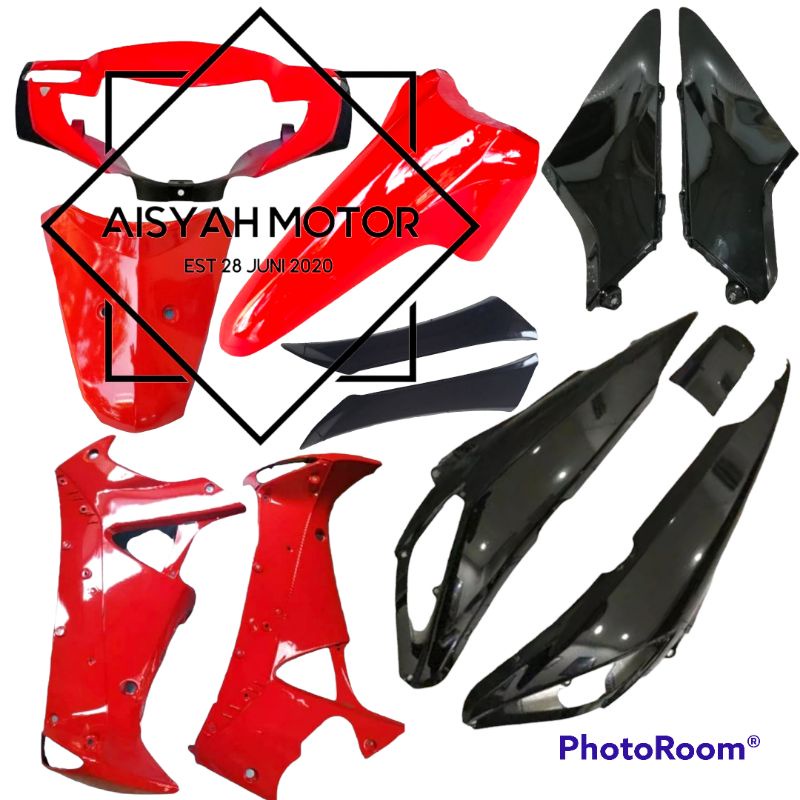 Bodi Halus Honda Supra X 125 Lama Warna Merah