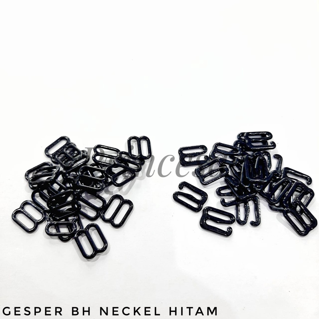 gesper bh neckel hitam / gesper bh 10mm