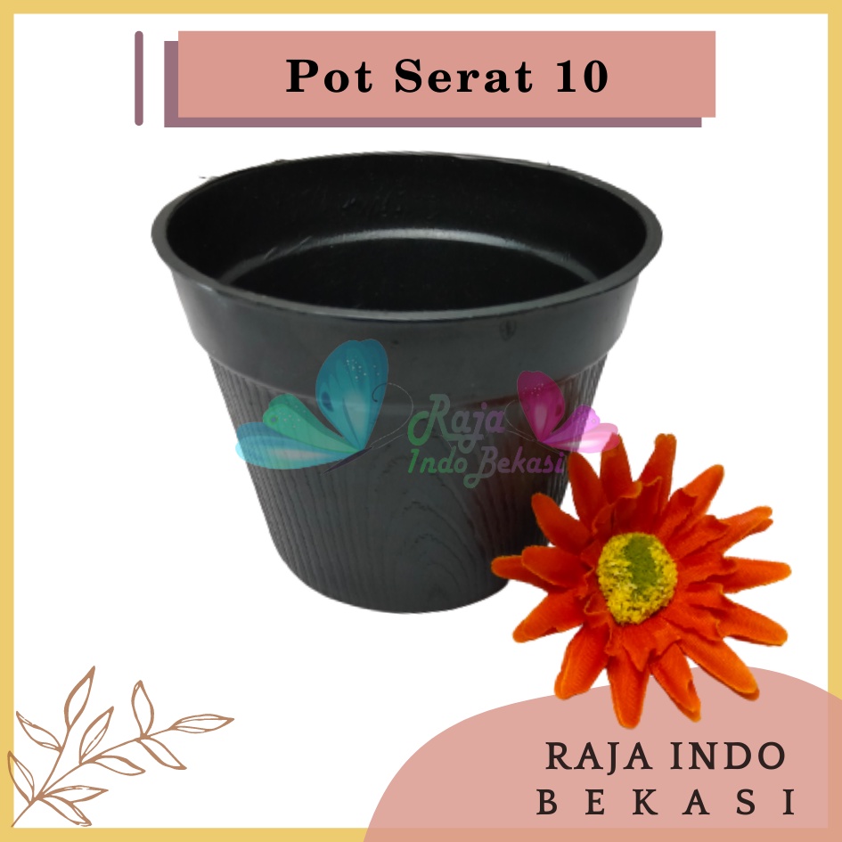 Pot Serat Kayu 10CM Hitam By Garden Of Love Pot 10 Cm Murah Grosir Tanaman Hidroponik Pot Ice Cream