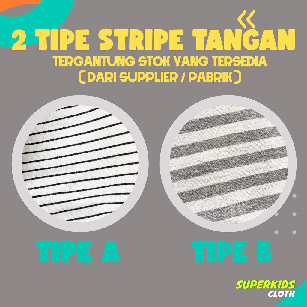 BAJU ANAK PEREMPUAN / KAOS ANAK PEREMPUAN / PAKAIAN ANAK CEWEK KAOS ANAK CEWEK LENGAN PANJANG STRIPE STAY HOME (NEW NORMAL EDITION) SUPERKIDS CLOTH 1 - 11 TAHUN