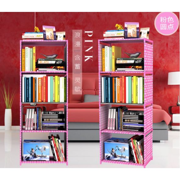 RK003 Rak  Buku 5 Susun Portable Serbaguna  Shopee  Indonesia