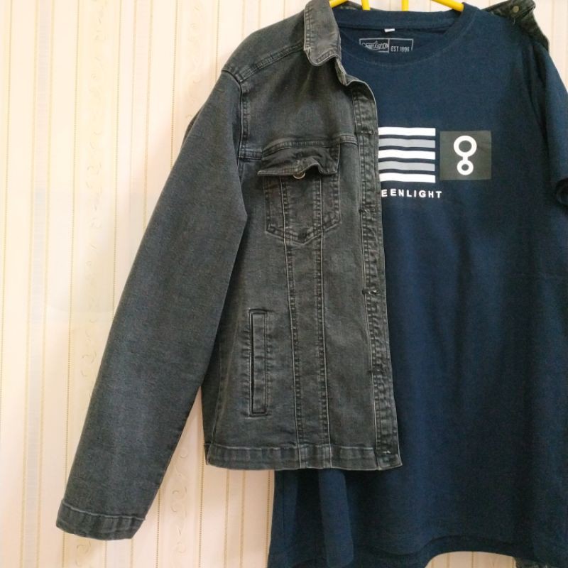 KAOS PRIA / WANITA GREENLIGHT BIRU DONGKER