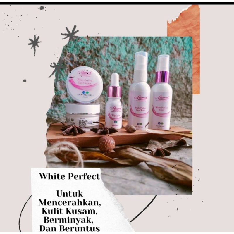 white perfect Marwah // paket white perfect Marwah
