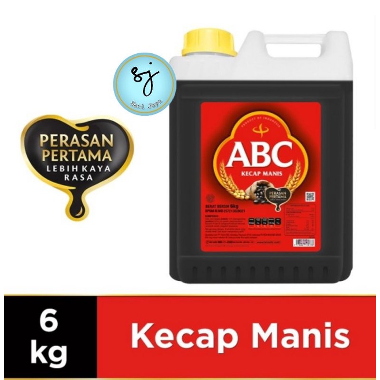 

ABC Kecap Manis 6 Kg Jerigen