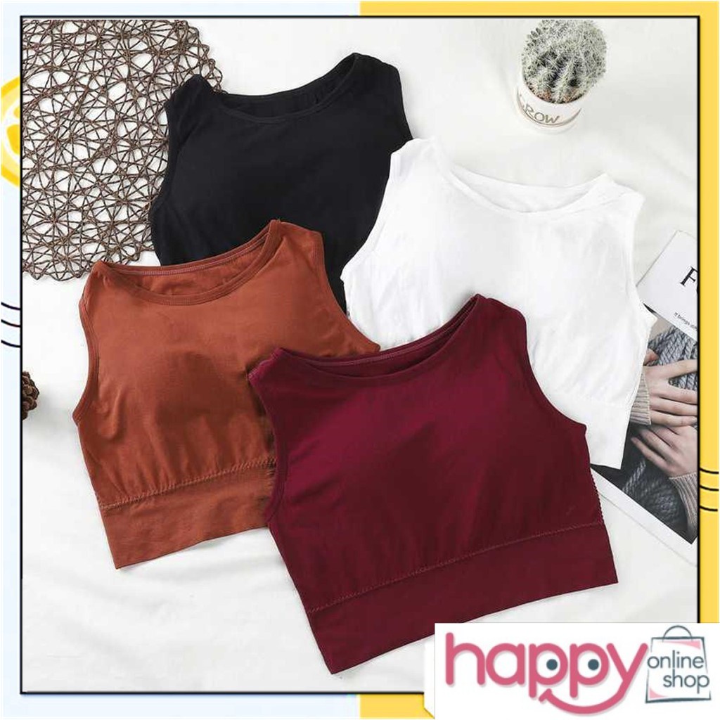 HC Bra Sport Wanita Tanpa Kawat B1000 BH Sport Wanita Tanpa Kawat Tank Top Fashion Wanita Kekinian