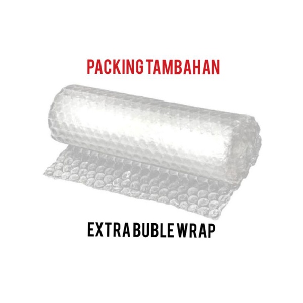 

Packing Tambahan Buble Wrap Dan Kardus