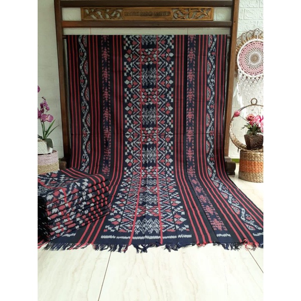 KAIN TENUN BLANKET MOTIF SUMBA TORAJA NTT TENUN JEPARA PREMIUM MOTIF TERBAIK