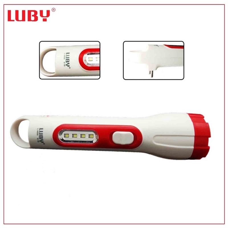 Senter Tangan 1 watt Cahaya Putih L-8908 Luby