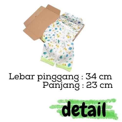 [12 pcs] Celana Bayi Pendek Celana Pendek Bayi