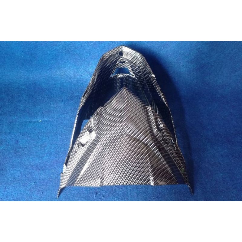 Body sonic karbon cover lampu bagian depan untuk motor Honda Sonic 150 original AHM