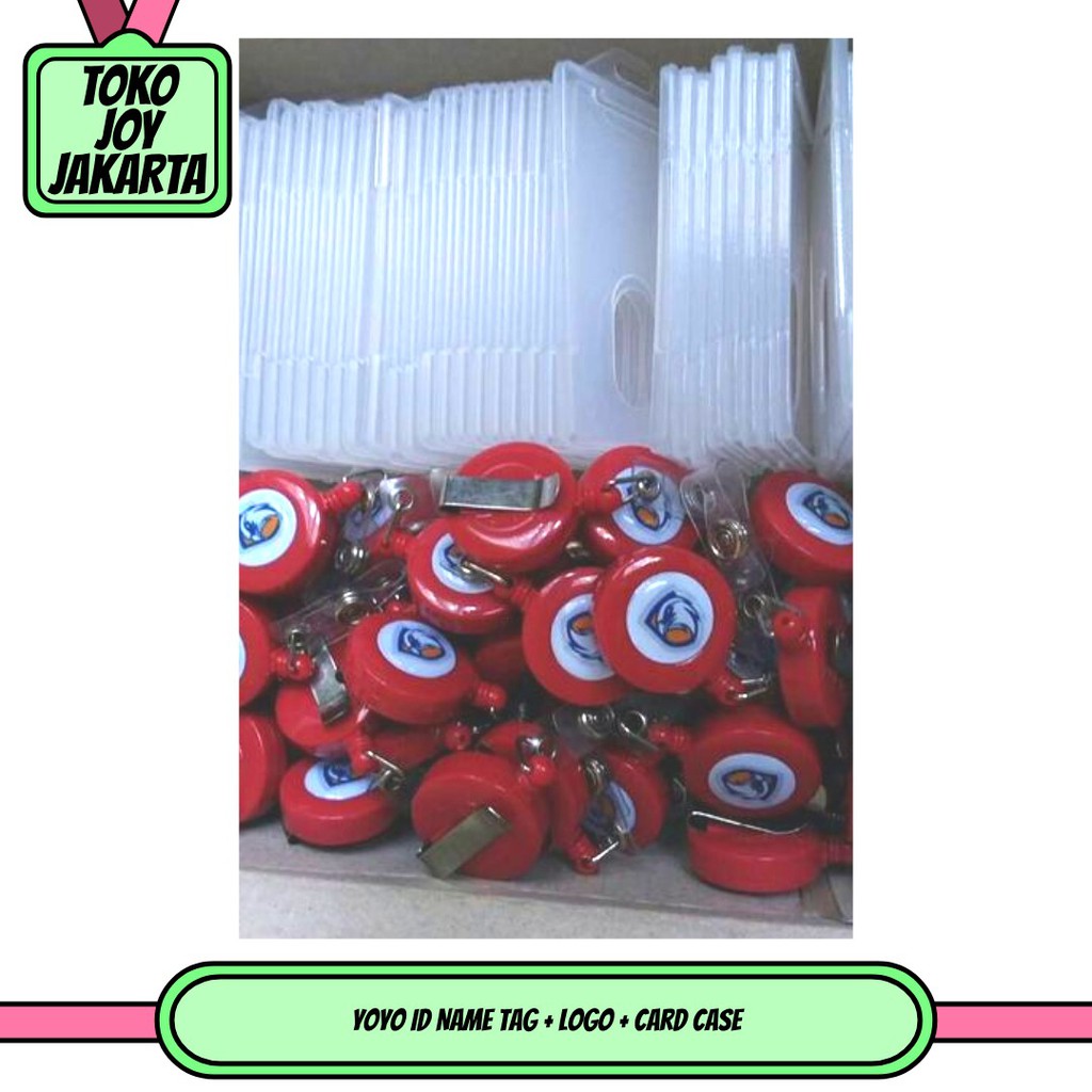 

Yoyo ID Name tag + Logo + card case