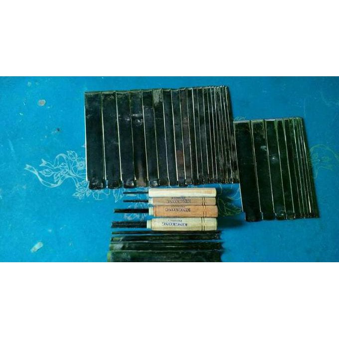 alat pahat / alat ukir / tatah kayu ukir lengkap kwalitas PREMIUM murah