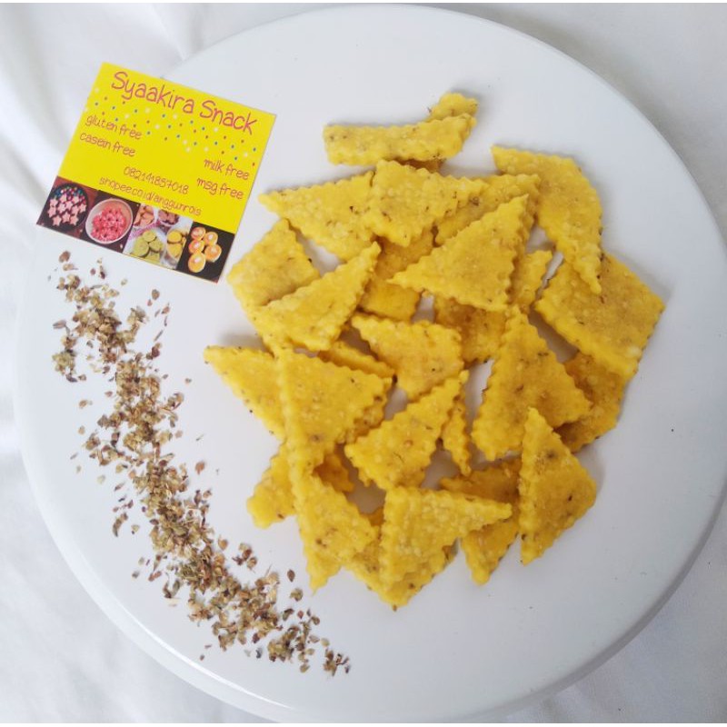

Oregano crispy. ABK food atau snack diet alergi.