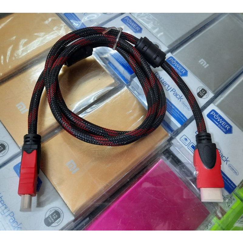 KABEL HDMI 1.5 METER HDMI TO HDMI KUALITAS HD 1080P MURAH MERIAH